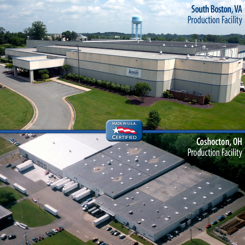 Annin Flagmakers 2720 American Tough-Tex Polyester Flag, 4x6 ft, 100% Made in USA with Sewn Stripes, Embroidered Stars and Brass Grommets