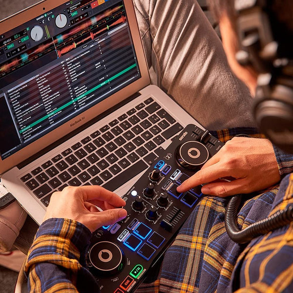 Hercules DJControl Starlight – Compact DJ Controller with Built-in Light Show and Professional Features