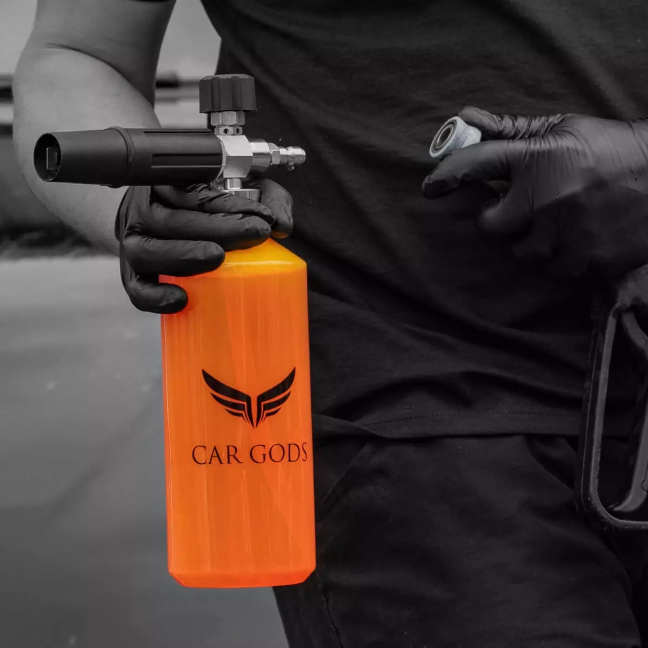 Car Gods Snow Foam Cannon/Lance - High Density Foaming Capabilities - Holds Up To 1L Of Concentrate