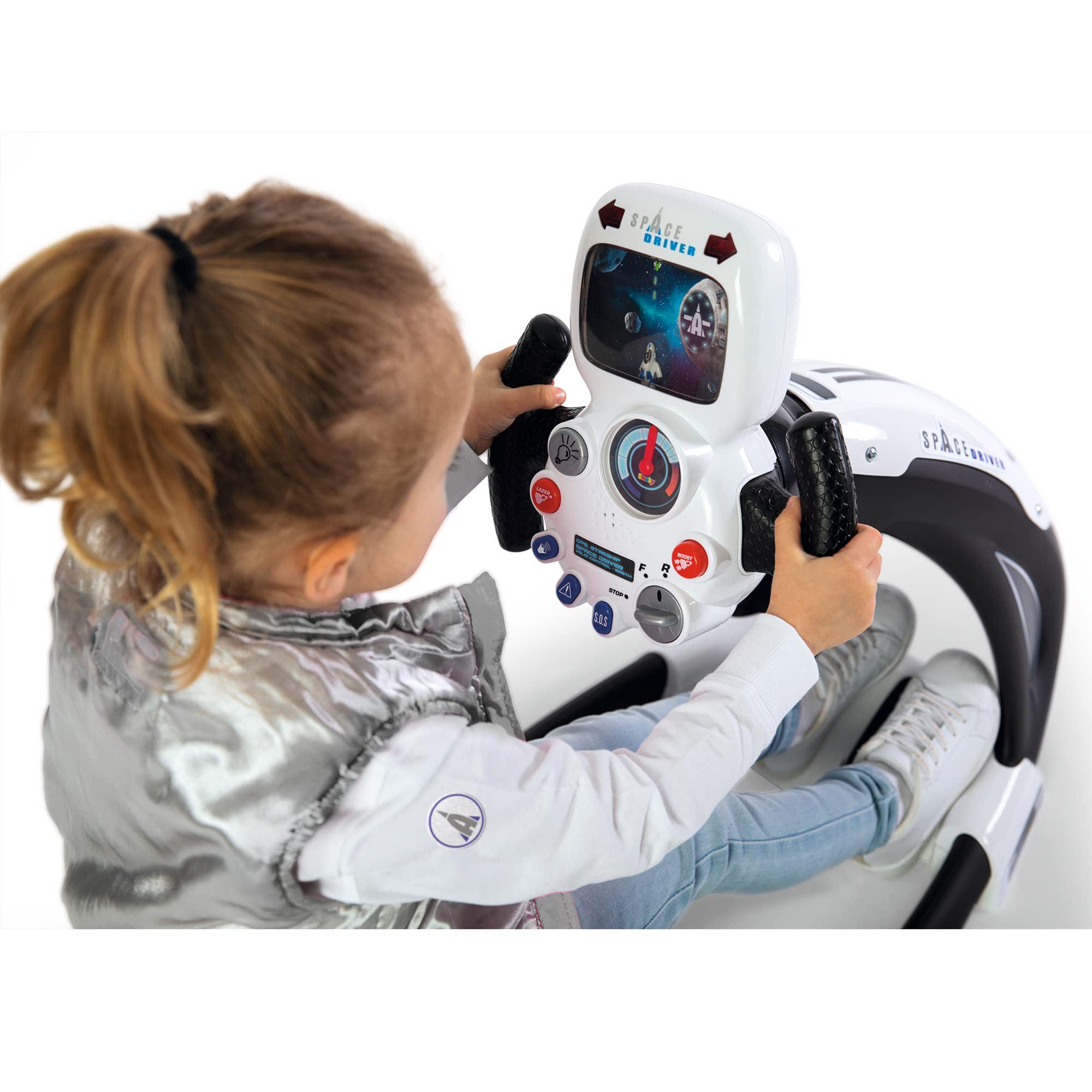 Smoby 370217 Driving Simulator, Black