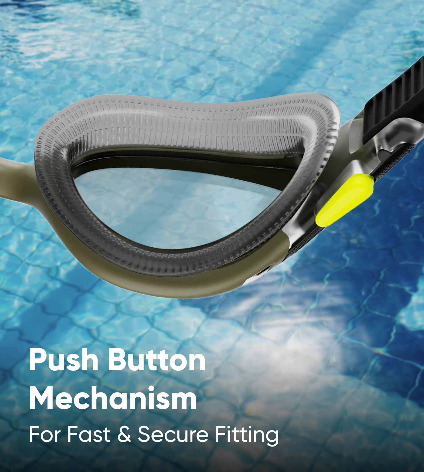 Speedo Unisex Biofuse 2.0 Swimming Goggles | Patented Easy Adjustment | Anti-fog | Anti-leak | Enhanced Fit | Improved Comfort Goggles (pack of 1)