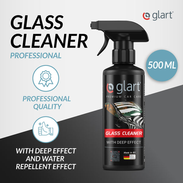Glart Premium Invisible Car Glass Cleaner 500ml, for Windows, Rain, Glass Polish, Screen Wash