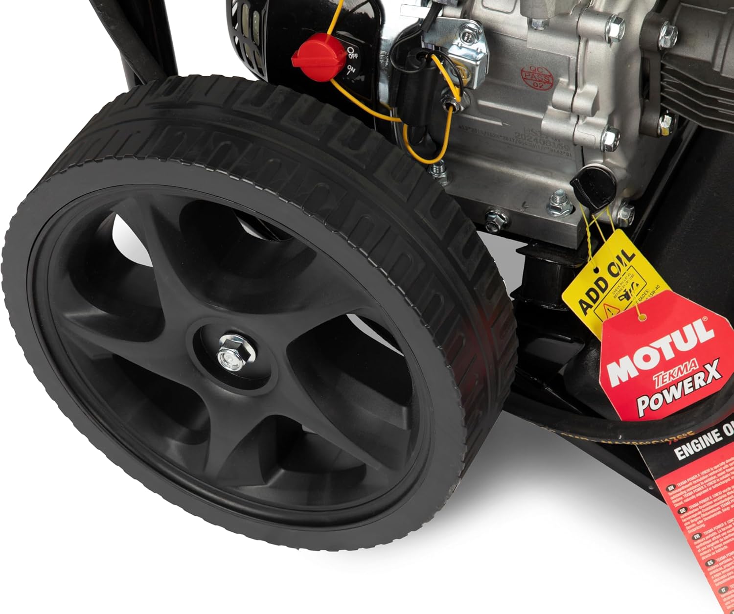 Bimson Power Petrol Pressure Washer UK Jet Wash 2900 PSI / 180 Bar, 30 meter Hose, Power Washer with 5 Spray Nozzles, Detergent tank 6L, High Pressure Washer, Portable, 2 Year Warranty