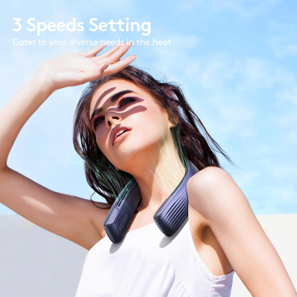 SMARTDEVIL Desk Fan, 3 Speeds Mini Desktop USB Desk Fan, 360° Adjustment Small Personal Table Fan for Home Office Car Outdoor Travel (Black)