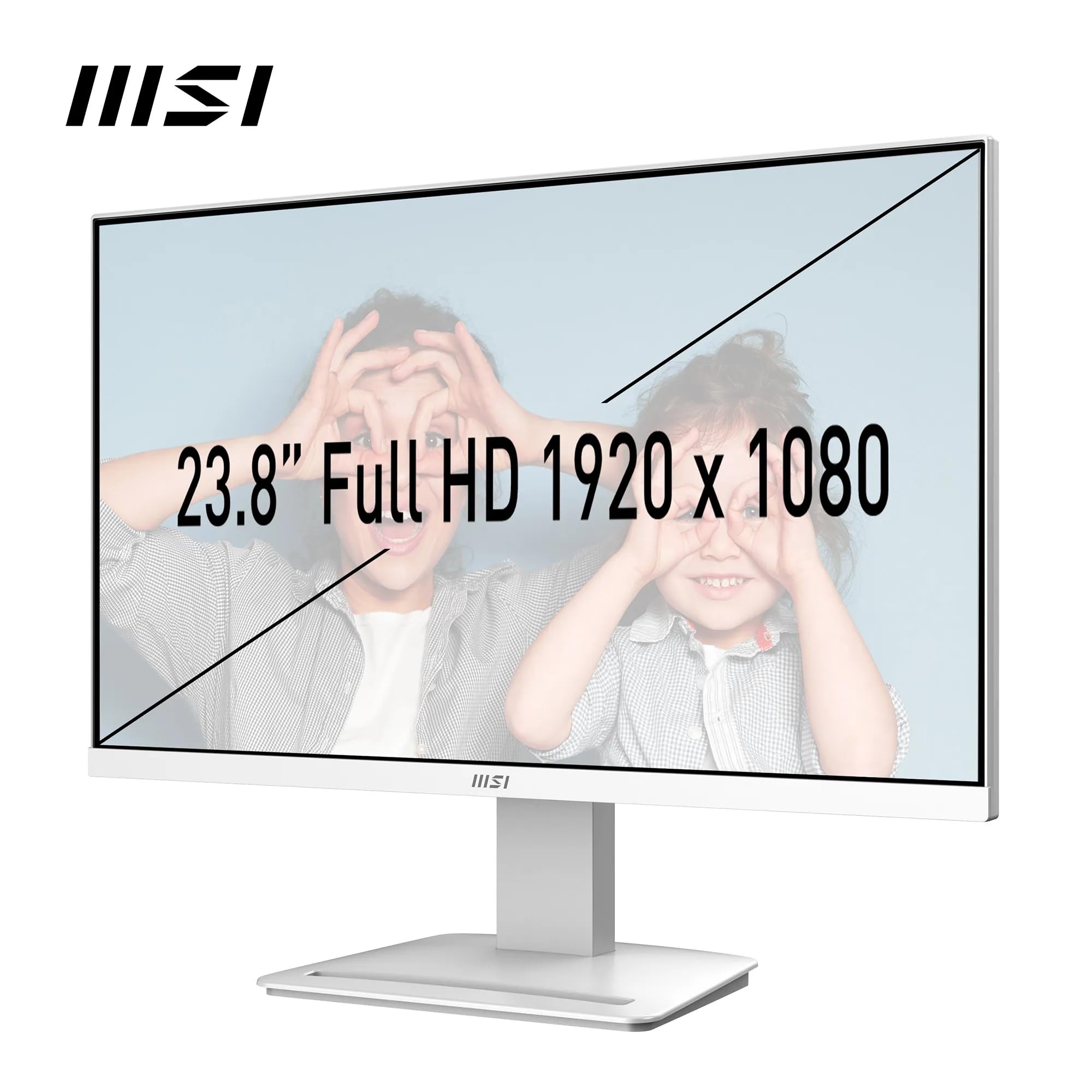 MSI PRO MP273QW E2 27 Inch WQHD Office Monitor - 2560 x 1440 IPS Panel, 100 Hz, Eye-Friendly Screen, Built-in Speakers, Tilt-Adjustable - HDMI 2.0b, DP (1.2a)