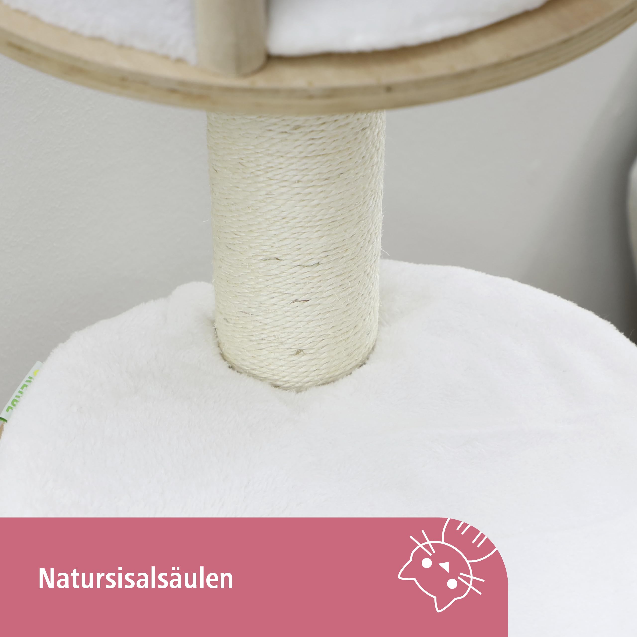 Kerbl Dolomit Cat Tree, 168 cm, White