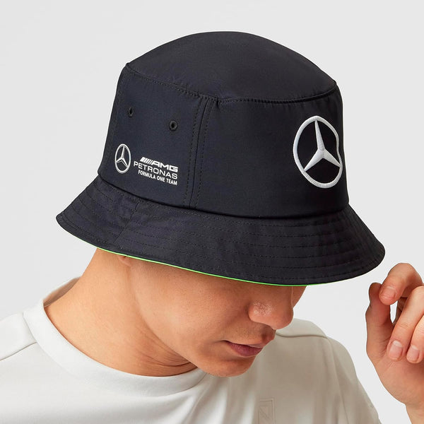 Mercedes AMG Petronas Formula One Team - 2023 Team Bucket Hat - Black - One Size