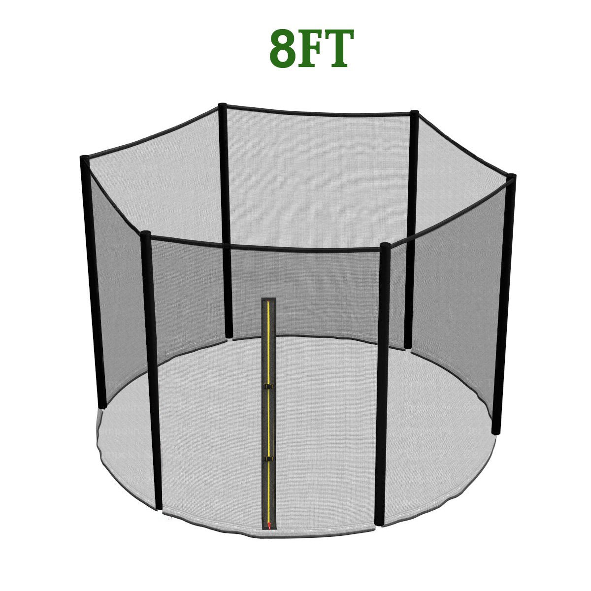 Greenbay Trampoline Replacement Safety Spring Cover Padding Pad + Safety Net Enclosure Surround 8FT Green