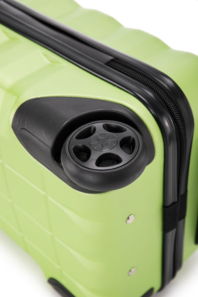 ATX Luggage Suitcase Large on 4 Dual Spinner Wheels Super Lightweight ABS Hard Shell Hold Check in with Built-in TSA Lock (Orange, 110 Liter)