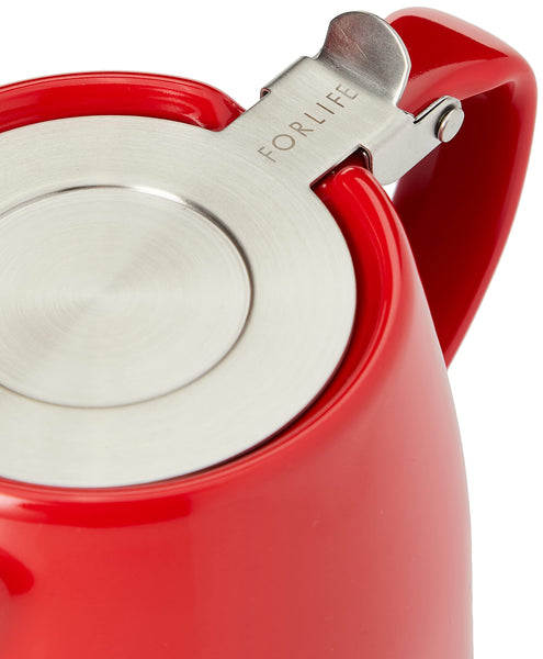 Forlife Stump Teapot 530 mL, Red