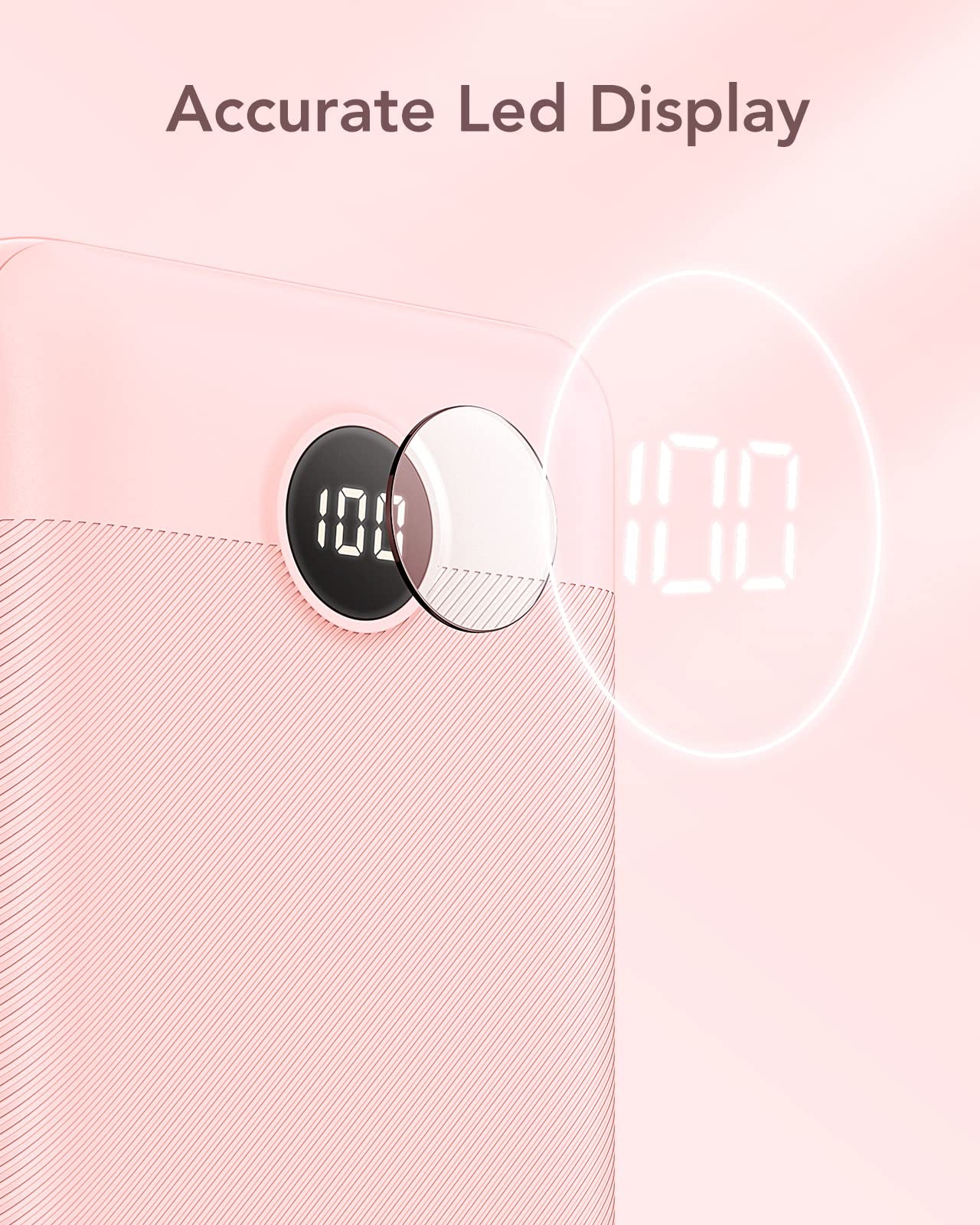 VEGER Power Bank Fast Charging,30000mAh Portable Charger PD 20W USB C Battery Pack with 4 Outputs & 2 Inputs Compatible with iPhone/iPad/Smartphones Tablet and More