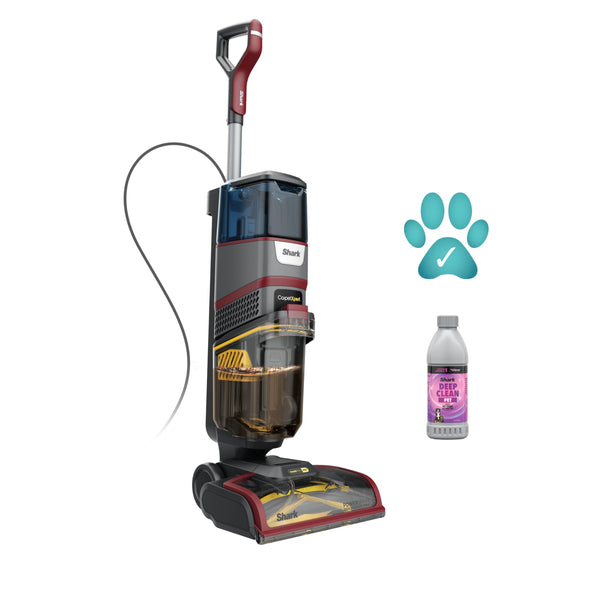 Shark CarpetXpert HairPro Pet Carpet Cleaner with Anti-Clog, Anti-Clump, Anti-Tangle, Removes Stains & Odours from Carpets & Rugs, Includes Deep Clean Pet Formula, 1000W, EX220UK