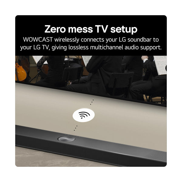 LG USC9S Bluetooth Soundbar for TV with Dolby Atmos & Wireless Subwoofer 3.1 channel