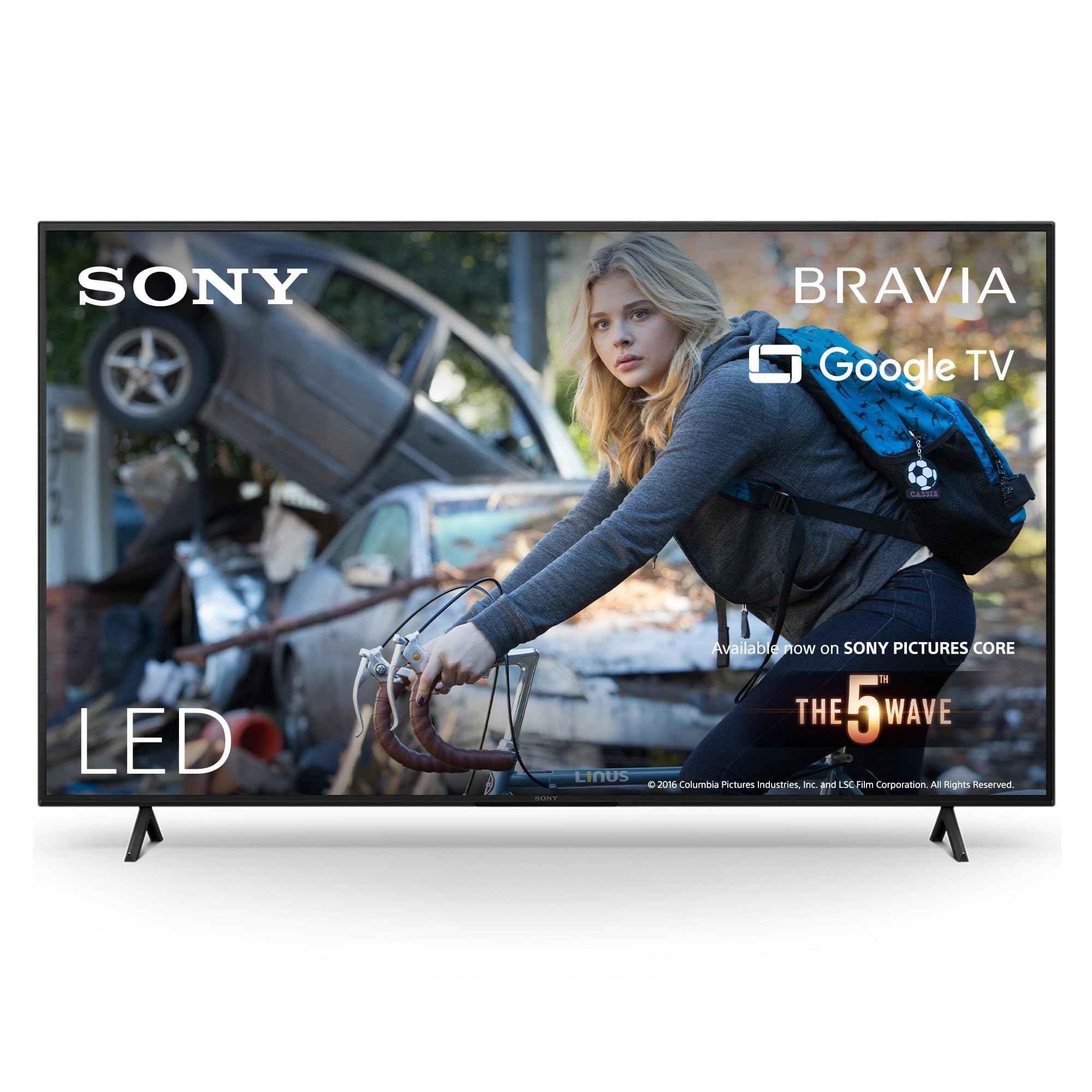 Sony BRAVIA, KD-65X75WL, 65 Inch, LED, Smart TV, 4K HDR, Google TV, ECO PACK, BRAVIA CORE, Narrow Bezel Design