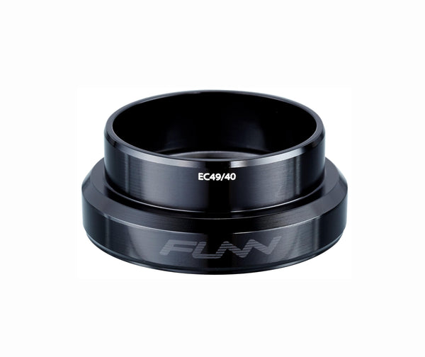 Funn Descend Lower Headset EC49/40, External Cup Angular Contact Bearing Lower Headset, Durable and Lightweight Alloy Headset for Mountain Bike, BMX