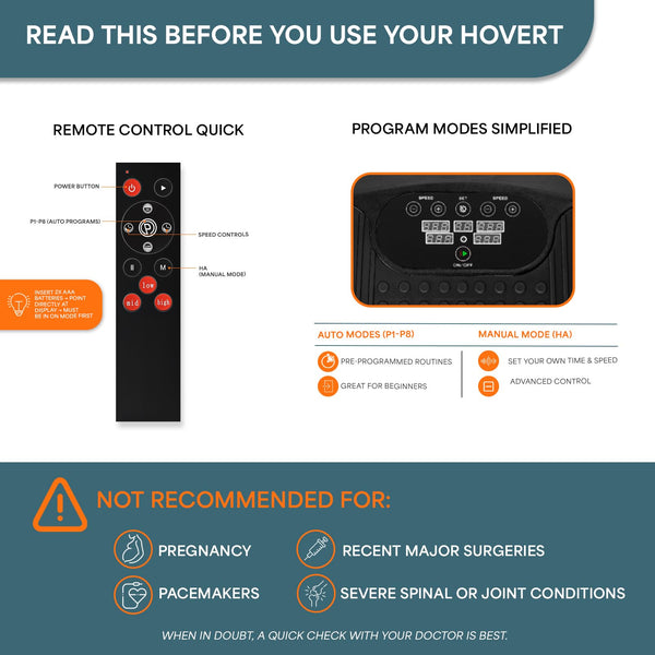 LifePro Hovert 3D Vibration Plate Machine, Dual Motor Oscillation, Lateral and 3D Motion Vibration Platform Machine, Full Body Workout Equipment for Home Exercise and Fitness Training