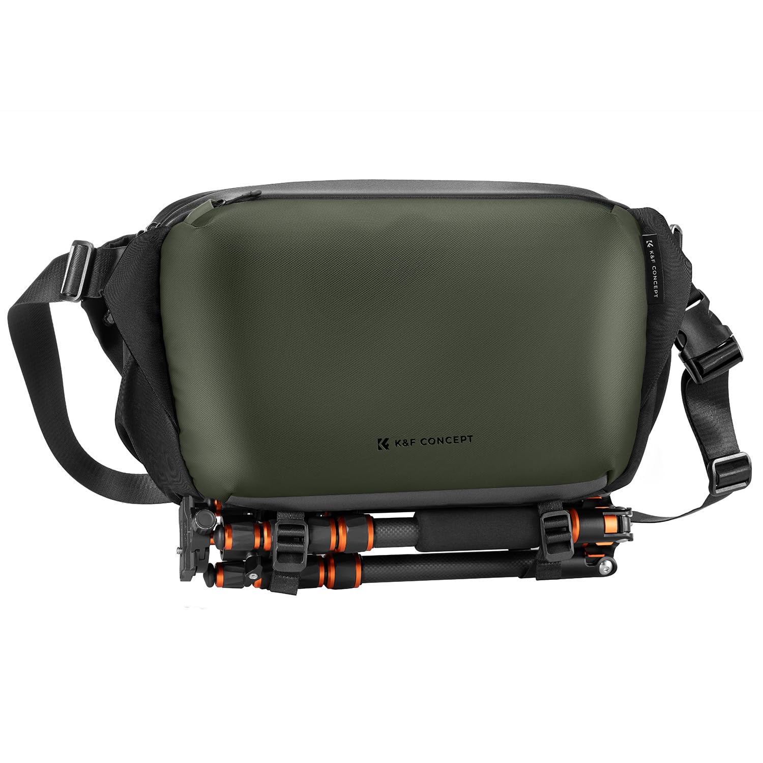 K&F Concept Camera Sling Bag, Camera Bag for DSLR and Lenses, Single Shoulder Camera Case Crossbody Bag with Tripod Holder for SLR Canon Sony Nikon Drone