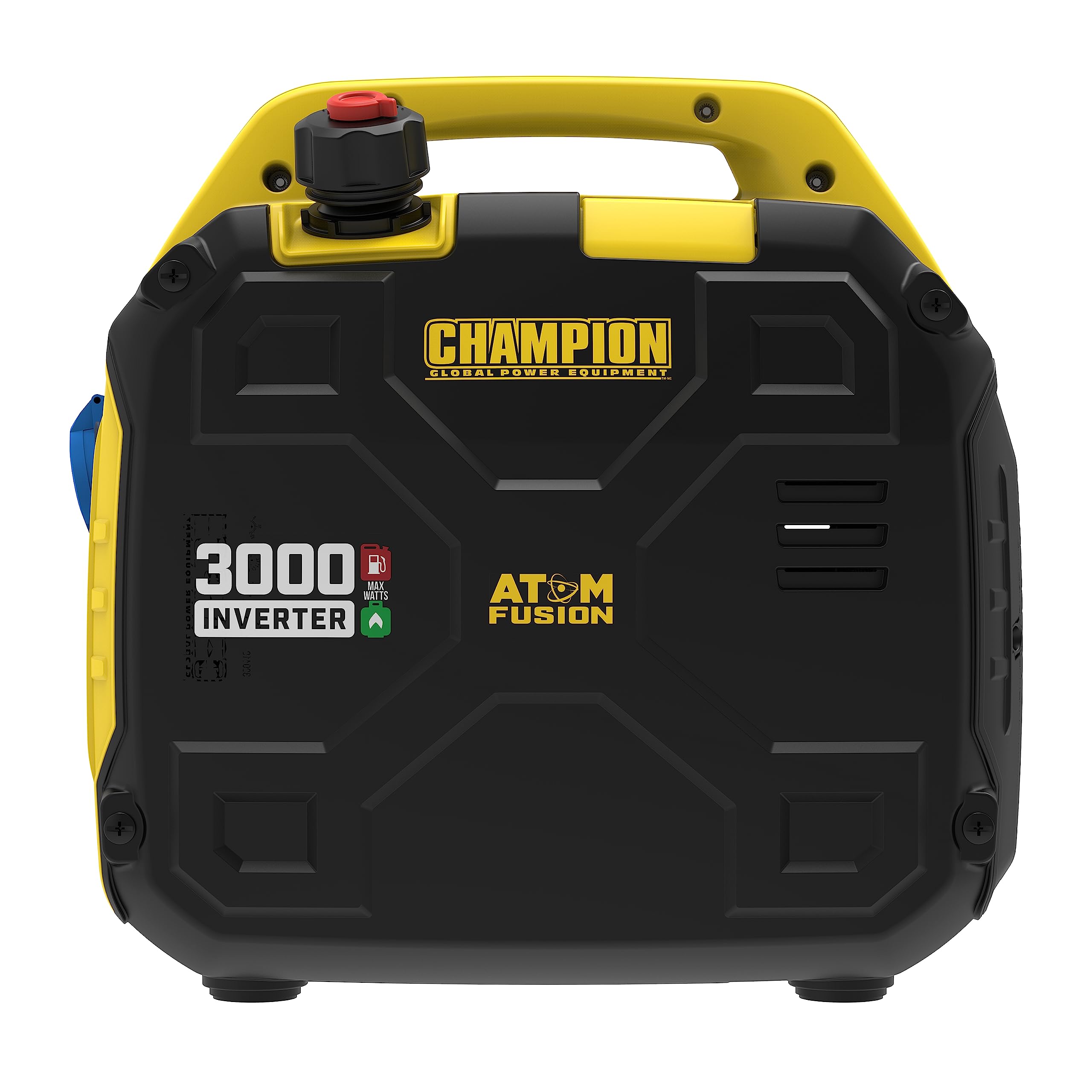 Champion Power Equipment 92001i 2200 Watt LPG Dual Fuel Portable Inverter Generator - 80cc Engine, 4.1L, Petrol or Propane - Lightweight, True Sine Wave, EZ Start, Fuel Fill Assist LED, Ultra Quiet