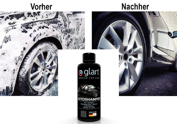 Glart Premium Invisible Car Glass Cleaner 500ml, for Windows, Rain, Glass Polish, Screen Wash