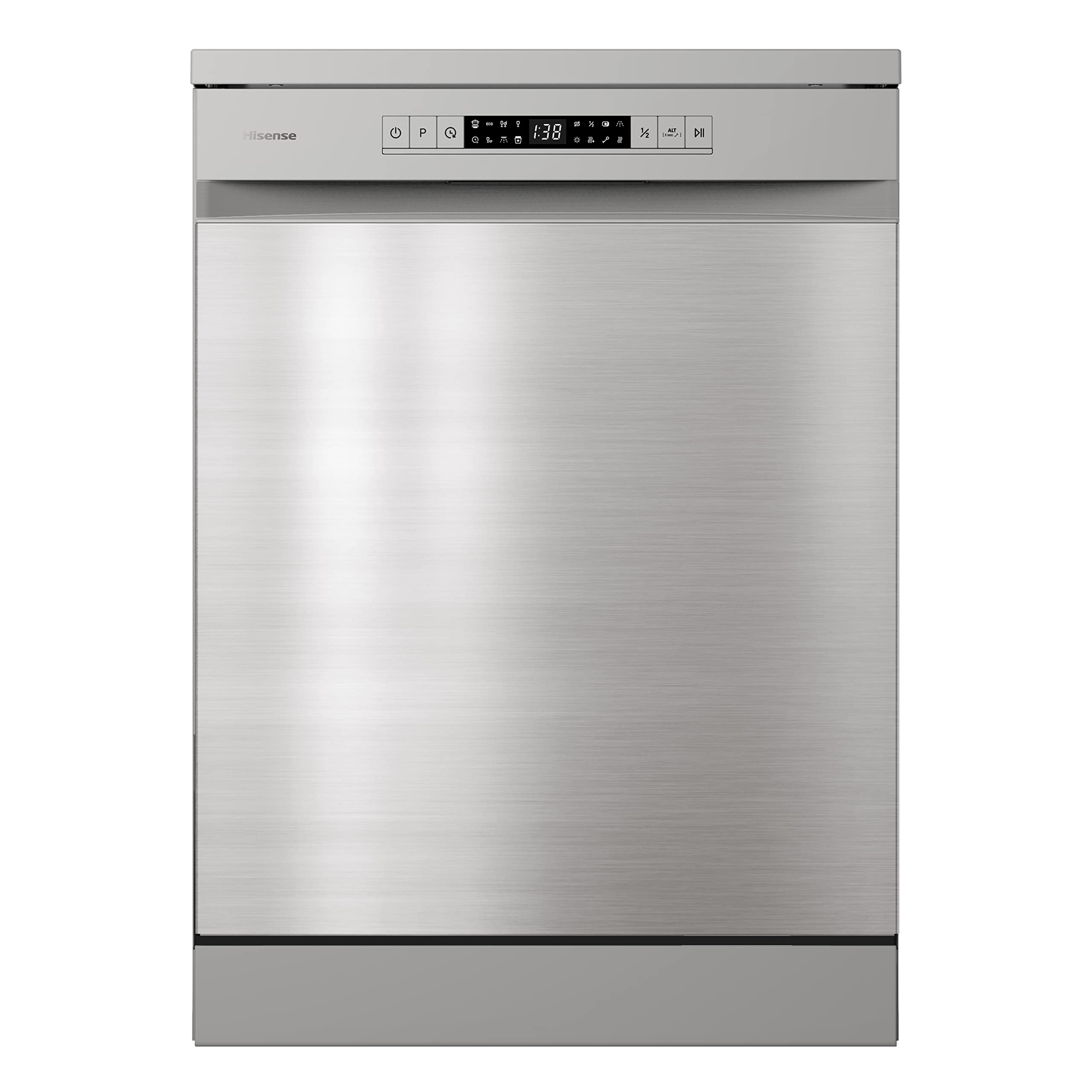 Hisense HS622E90WUK Freestanding Standard Dishwasher 85cm High - E Rated, White, 24 x 23 x 33 inches (L x W x H) [Energy Class E]