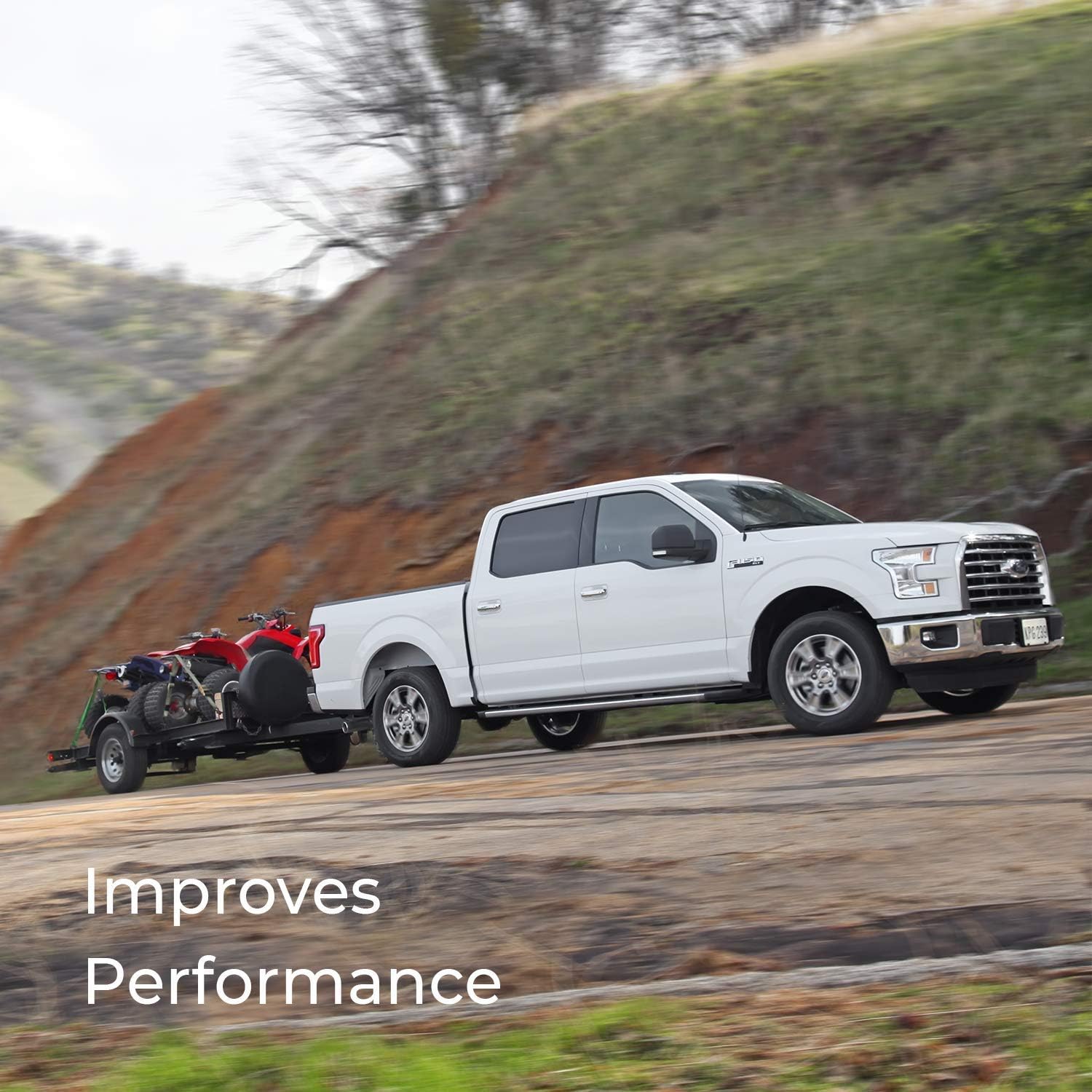 K&N 33-2231 Replacement Air Filter, Heather Red