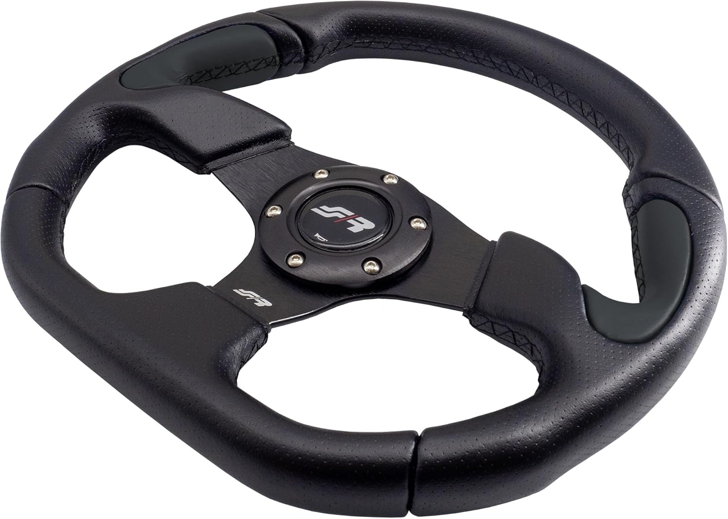 Simoni Racing X2330PUN/P Universal Steering Wheel, Black