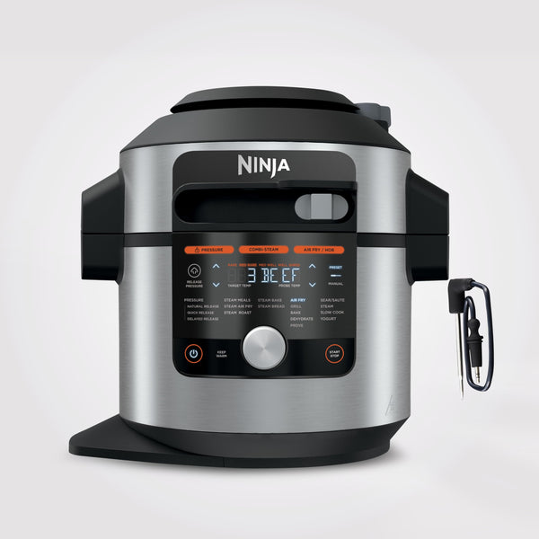 Ninja Foodi MAX 14-in-1 SmartLid Multi Cooker, 7.5L Electric Pressure Cooker & Air Fryer, Combi-Steam, Slow Cook, Bake, Grill, Copper/Black Amazon Exclusive OL650UKCP
