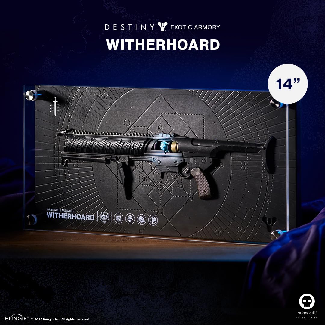 Numskull Gjallarhorn Exotic Weapon Figure 18x7 (45x18cm) Limited Edition Collectible Replica Statue - Official Destiny Merchandise - FPS Sci-Fi Action Video Game Figurine