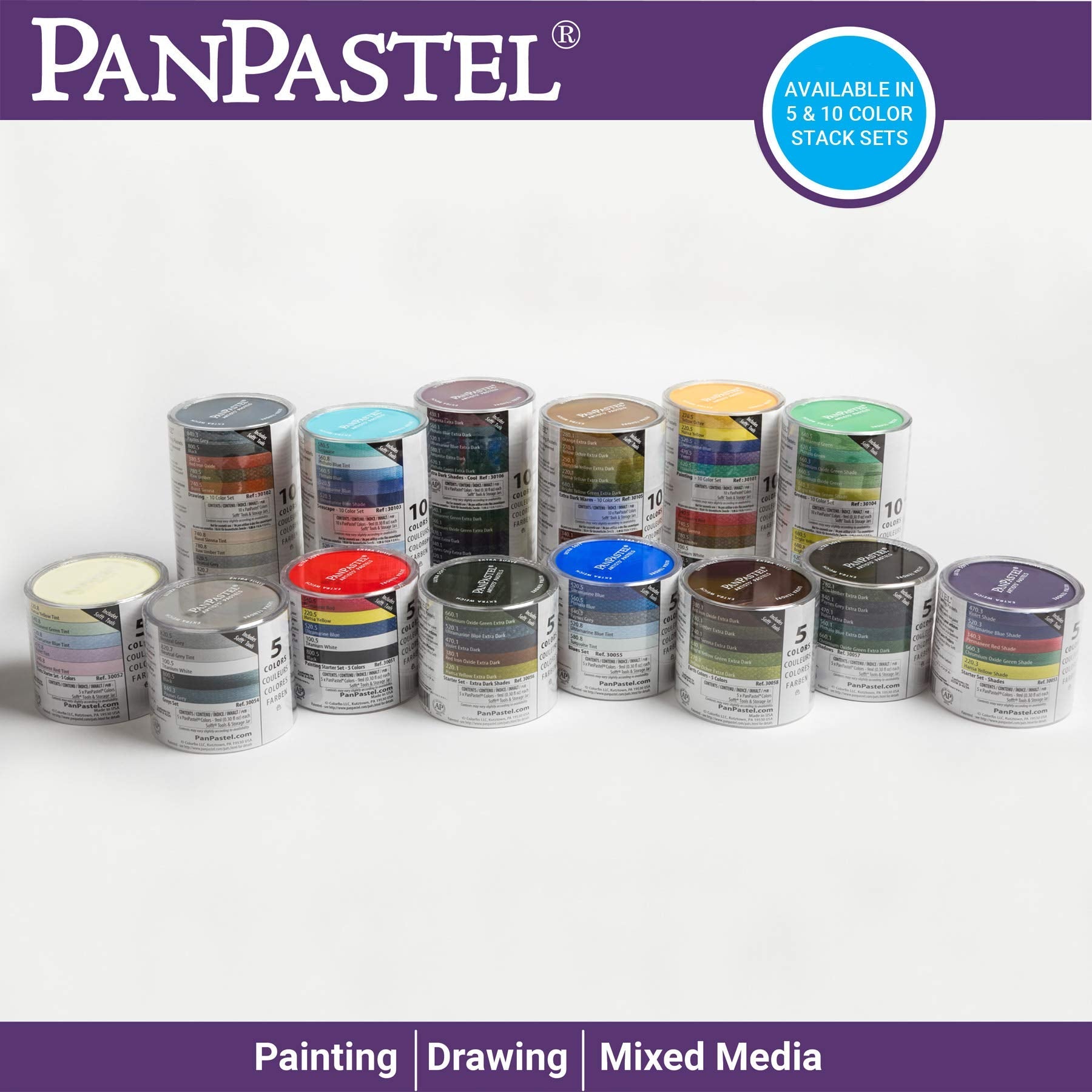 PanPastel 10 Colour Set - Drawing Set