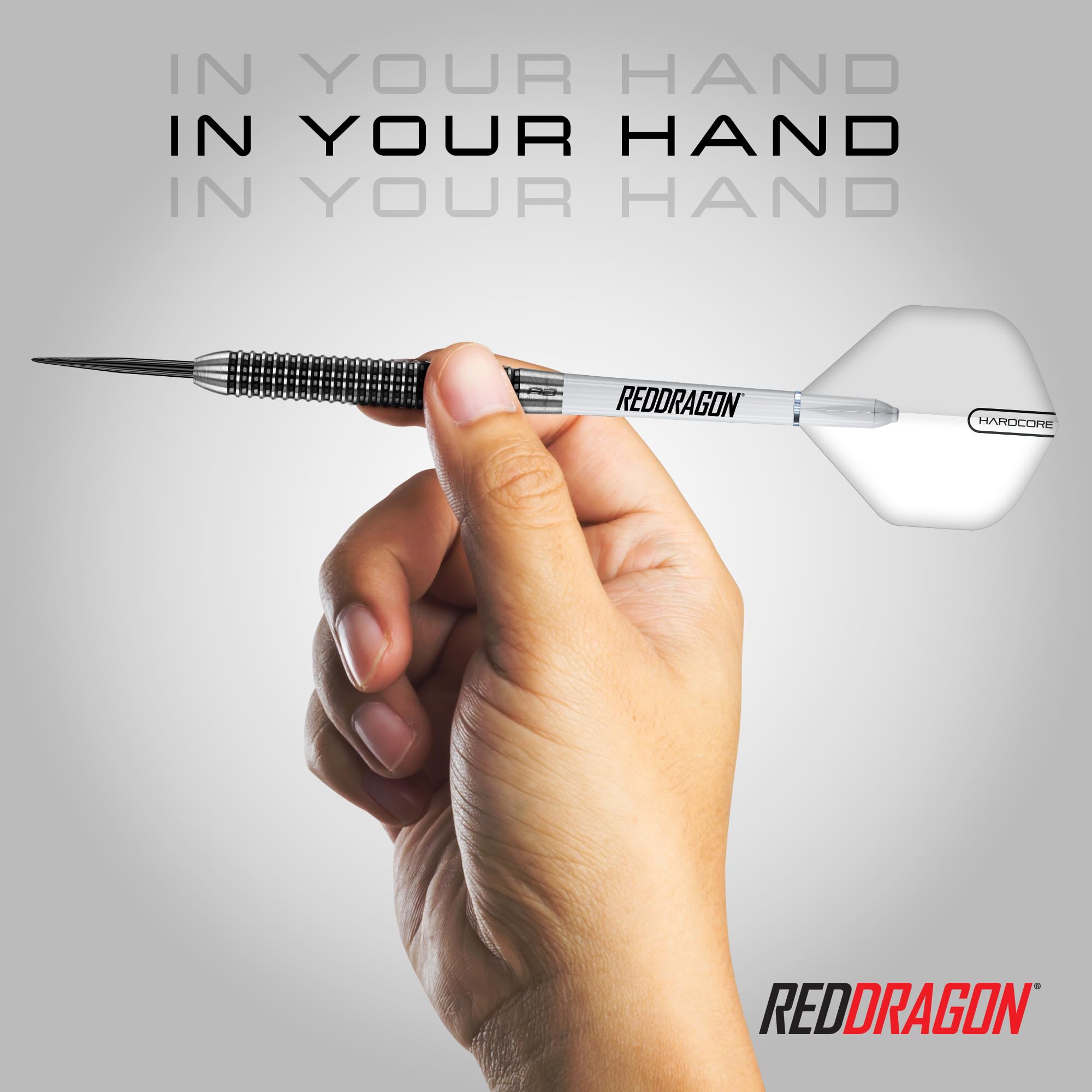 RED DRAGON Pegasus Professional Tungsten Steeltip Darts Set Available in 21, 23, 24, 25, 26, 28, 30 Gram with Flights, Stems (Shafts) and Wallet