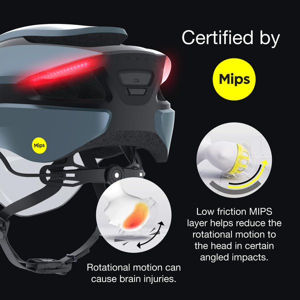 Lumos Ultra E-Bike Smart Helmet | NTA 8667 Certified | Front & Rear LED Lights | Retractable Face Shield | App Controlled | EBike, Scooter, Cycling, Bicycle | Adults, Men Women