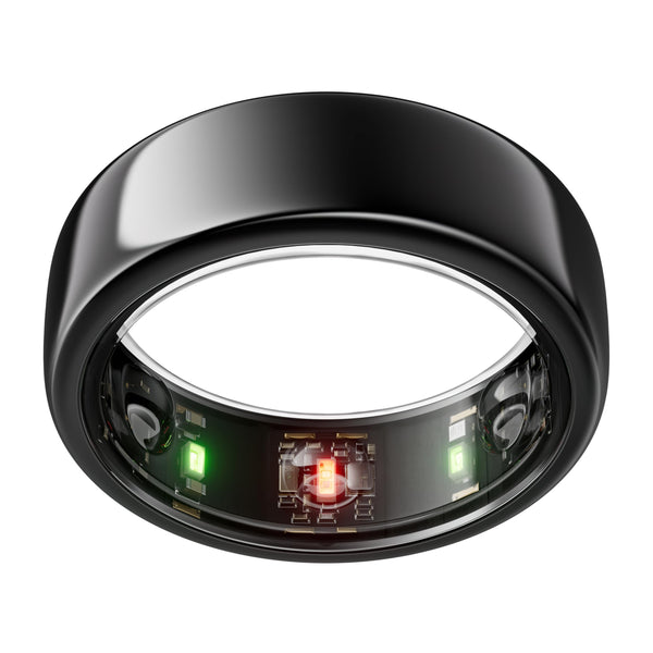 Oura Gen3 Horizon Smart Ring - Size 12, Brushed Titanium | Sleep, Heart Rate and Fitness Tracking Wearable - Up to 7 Day Battery Life - iOS/Android Compatible - Size First with Oura Sizing Kit