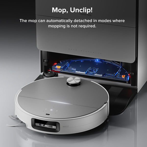 roborock Saros Z70 Robot Vacuum and Mop, OmniGrip Mechanical Arm, AI-Powered, 22,000Pa, 3.14'' Ultra Slim, FlexiArm Riser Technology, AdaptiLift Chassis, Obstacle Avoidance, Multifunctional Dock 4.0