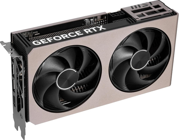 MSI GeForce RTX 5060 Ti 16G INSPIRE 2X OC Graphics Card - RTX 5060 Ti GPU, 16GB GDDR7 (28Gbps/128-bit), PCIe 5.0 - DUAL-Fan Thermal Design (2 x STORMFORCE FAN) - HDMI 2.1b, DisplayPort 2.1b