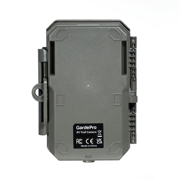 GardePro E5S Wildlife Camera, 64MP 1296p Trail Camera, H.264 Video, 100ft Night Vision, Ultra-fast 0.1s Motion Activated, Garden Camera Trap