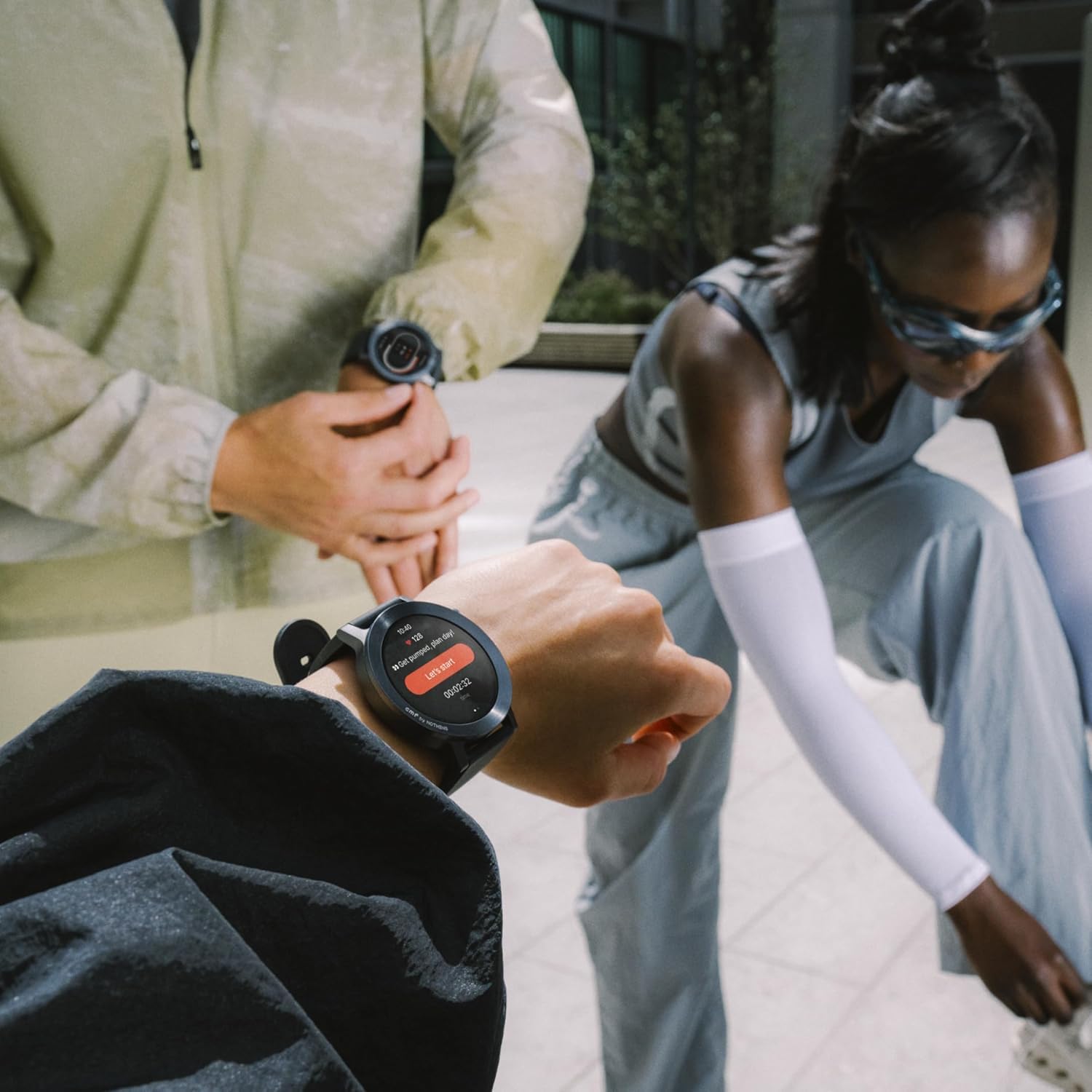 CMF by Nothing Watch 3 Pro Smartwatch with 1.43’ AMOLED Display, 13 days Battery Life, Dual-band GPS, Bluetooth Calls with AI Noise Reduction, Advanced Heart Rate and Sleep Monitoring- Light Grey