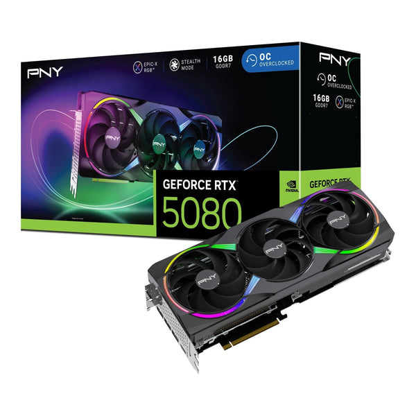 PNY GEFORCE RTX™ 5060 Ti 8GB ARGB Overclocked Triple Fan DLSS 4