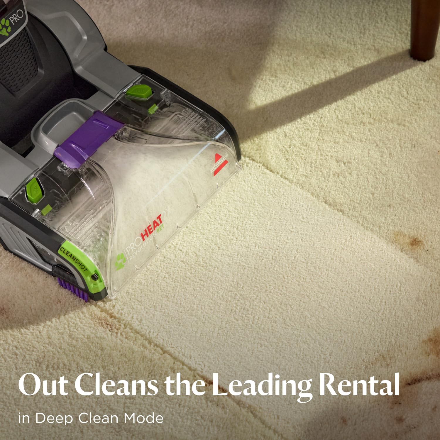 BISSELL ProHeat 2X Revolution Pet Pro, Carpet Cleaner, Upholstery Cleaner with HeatWave Technology, Carpet Washers Dry in 30 Mins, CleanShot Pre-Treater & Pet Hair Removal Tool, 20666