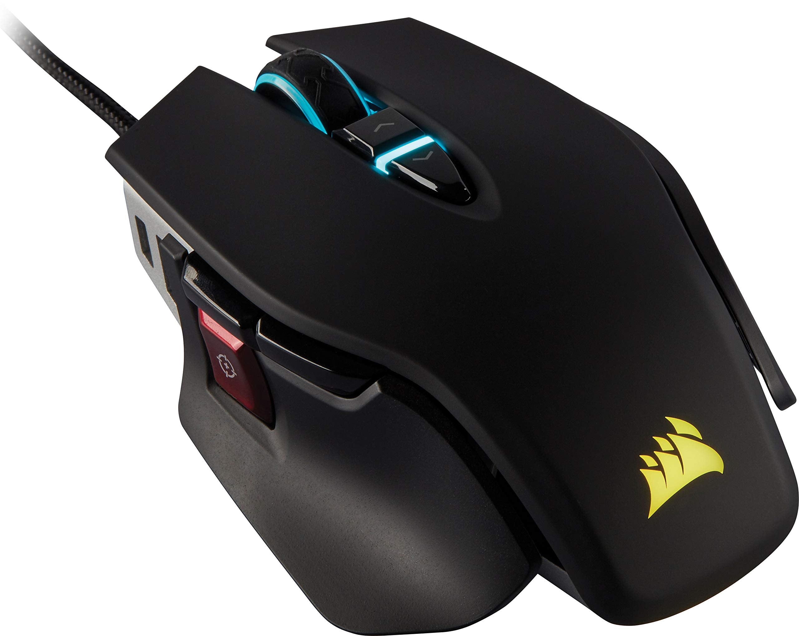 CORSAIR M65 RGB ULTRA WIRELESS Tunable FPS Gaming Mouse – 26,000 DPI – Sub-1ms Wireless – Weight System – Up to 120hrs Battery – iCUE Compatible – PC, Mac, PS5, PS4, Xbox – Black