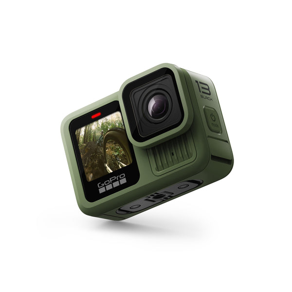GoPro HERO13 Black in Forest Green (Limited Edition Color) - Waterproof Action Camera with 5.3K60 Video, 27MP Photo + Compatability with HB-Series Lenses