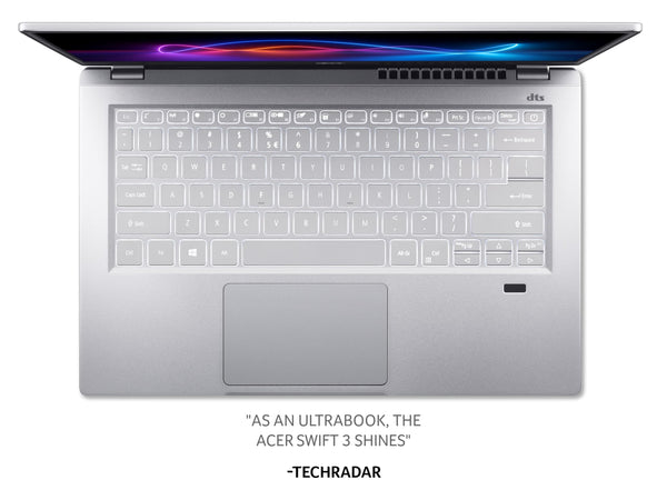 Acer Swift 3 SF314-43 14 inch Laptop - (AMD Ryzen 5 5500U, 16GB, 512GB SSD, Full HD Display, Windows 11, Silver)