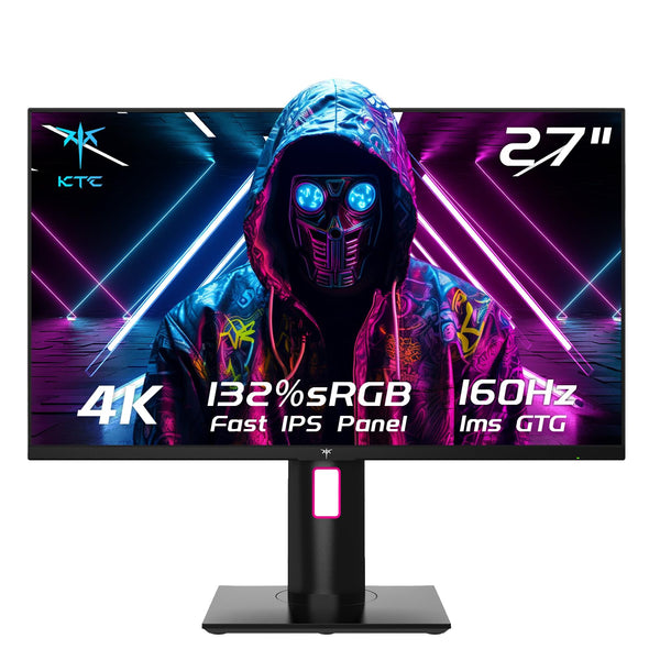 KTC Flat 32 Inch Monitor, QHD 1440P 2K@100Hz IPS Large Computer Monitor, Ultra Thin Bezels, Anti-Blue Light, HDR10, 103% sRGB, 86% DCI-P3, 350 Nits, 3ms MPRT, Adaptive Sync for Working and Gaming