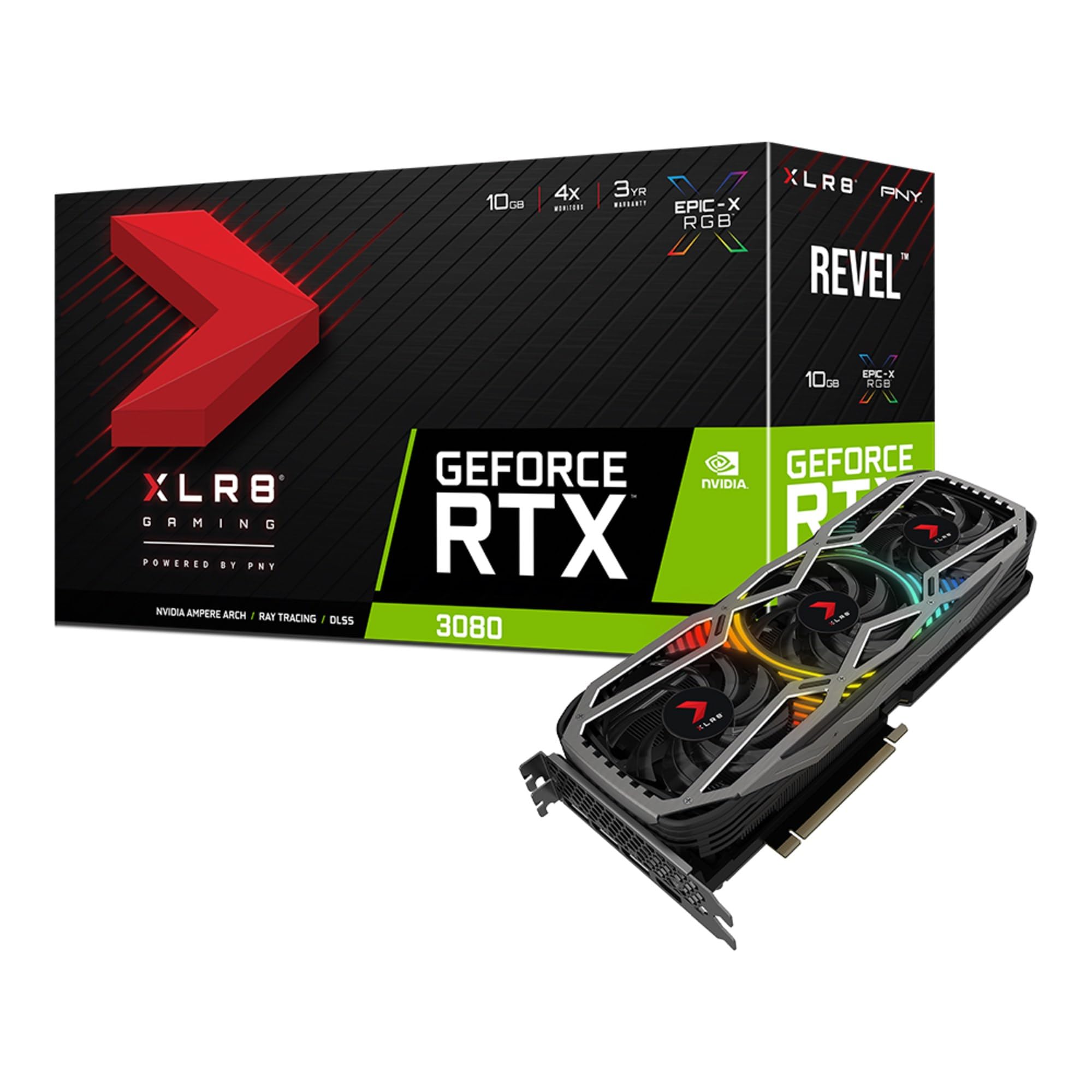 PNY GeForce RTX™ 3050 6GB VERTO Dual Fan Graphics Card