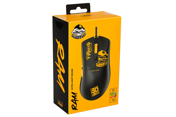Venom FiftySixty RAM Ultra Light Gaming Mouse, Black