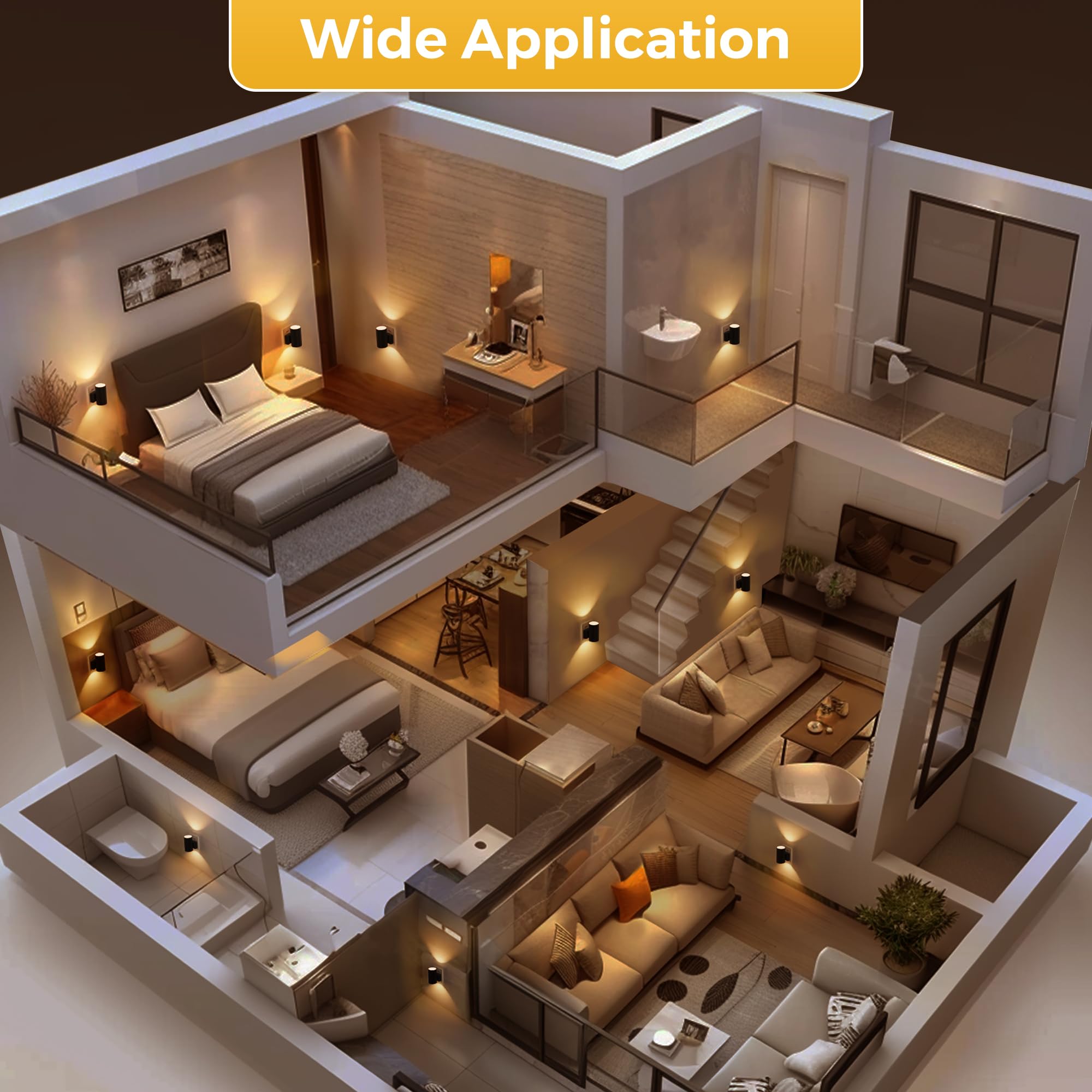 LOHAS-LED Night Light Plug In Wall,1 Pack, Modern Night Light with Dusk to Dawn Sensor, Adjustable Brightness 0-100LM, 3000K Warm White, Dimmable Night Light for Hallway Bathroom Bedroom Stair Toddler