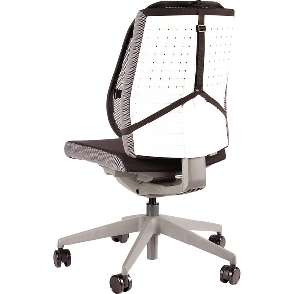 Fellowes Suites Mesh Back Support for Office Chair with Tri-Tensioning, Graphite, Standard, 9191301