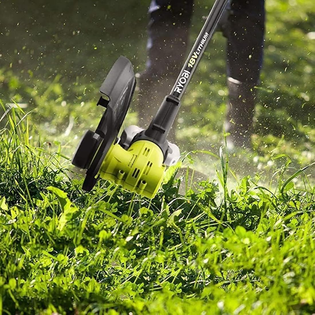 Eyoloty RAC124/AC14RL3A Trimmer Spool Line - 11ft (3.4m) 0.065" (1.65mm) for Ryobi 18v 24v 40v 0LT1825 0LT1830H 0LT1831 0LT1832 RLT2925 Cordless Grass Trimmers & Strimmers(6 spool+1 spool cover)