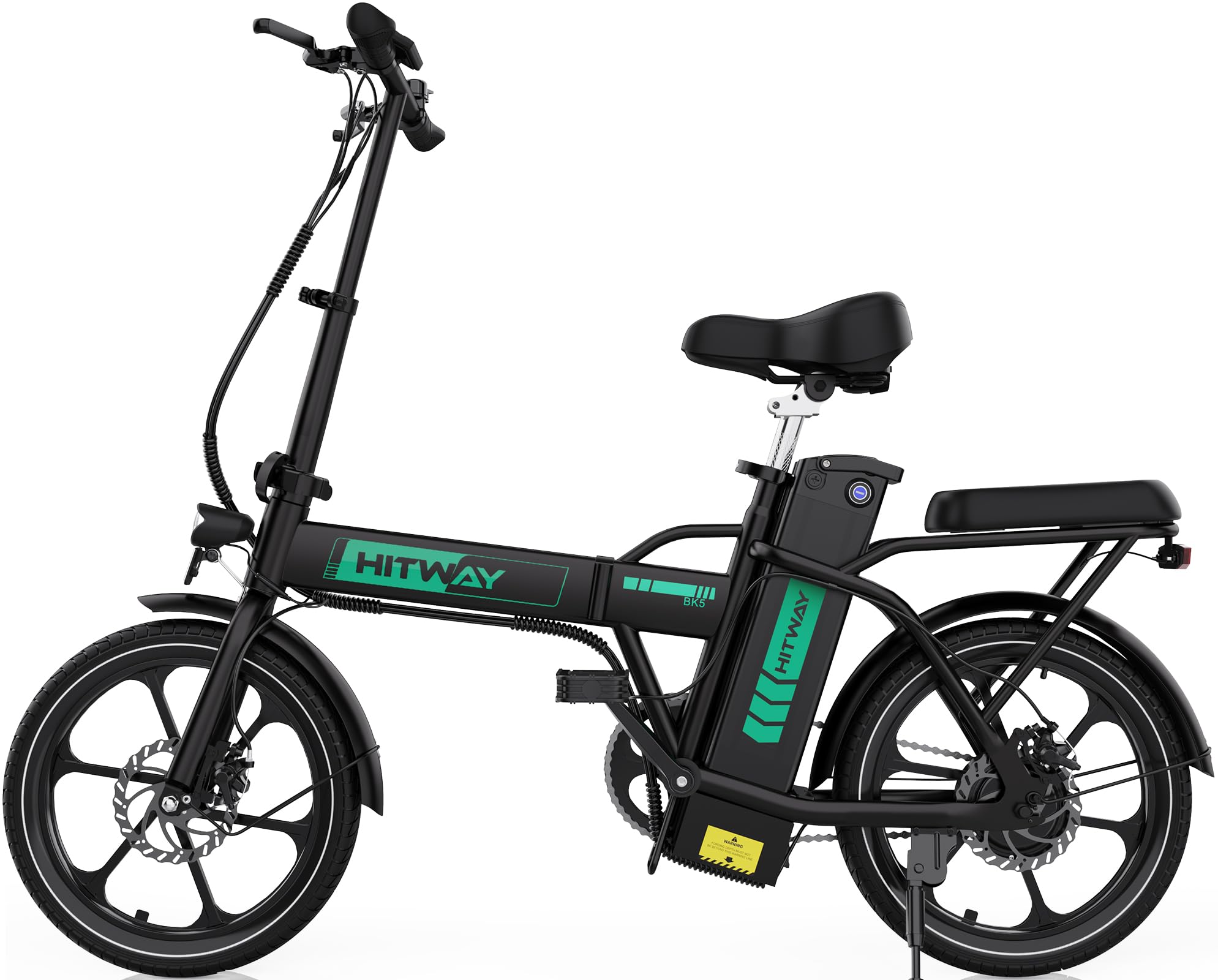 HITWAY Electric Bike E Bike Foldable City Bikes 36V/10.4AH Battery, 250W Motor, Assist Range Up to 35-90KM BK5S Electric Bicycles