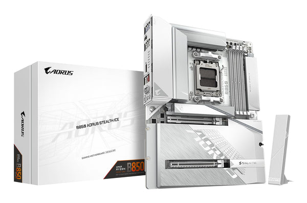 GIGABYTE B850 AORUS ELITE WIFI7 Motherboard - AMD Ryzen 9000 Series CPUs, 14+2+2 Phases Digital VRM, up to 8200MHz DDR5 (OC), 1xPCIe 5.0 + 2xPCIe 4.0 M.2, 2.5 LAN, WIFI 7, USB 3.2 Gen 2x2