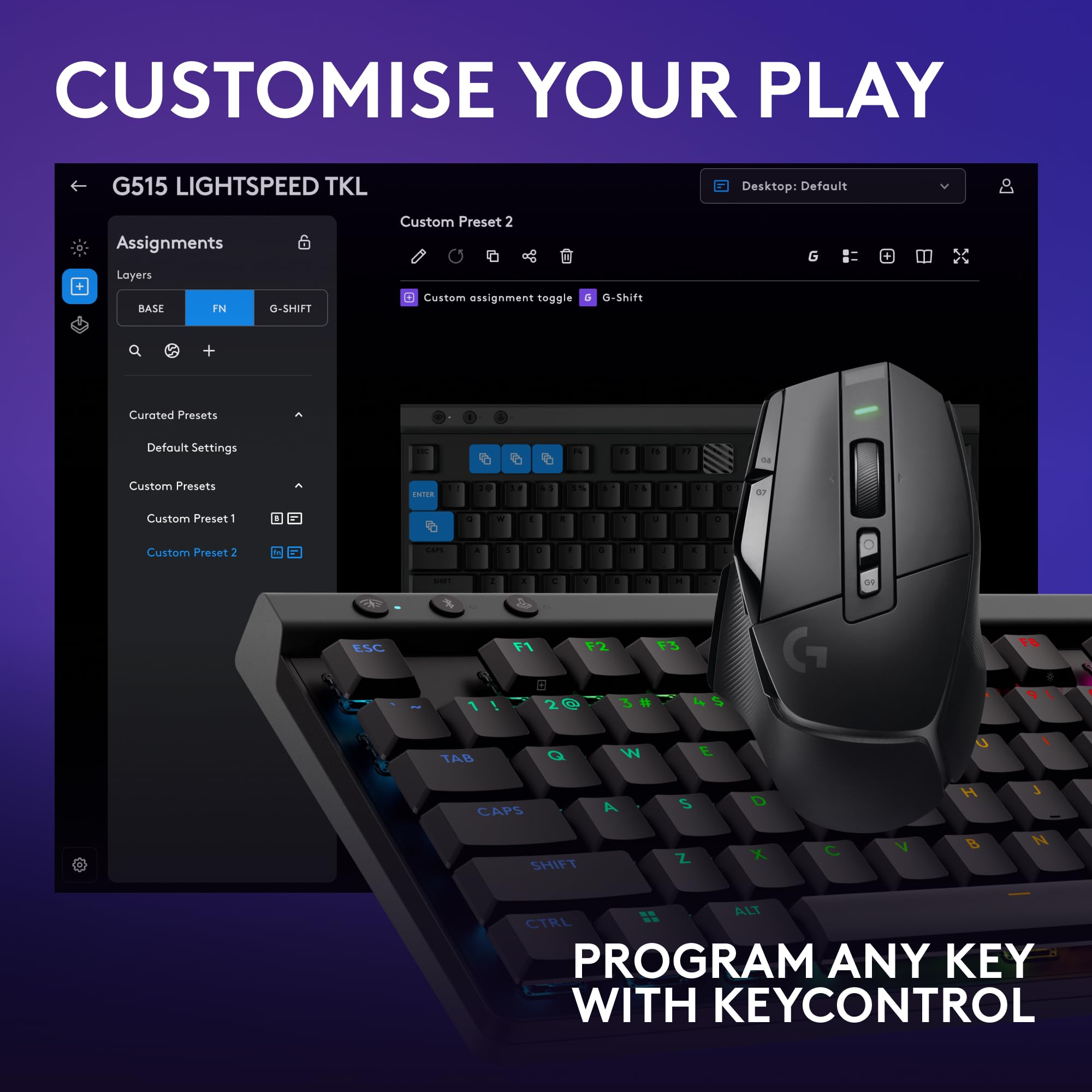 Logitech G G502 X PLUS LIGHTSPEED Wireless RGB Gaming Mouse - Optical mouse with LIGHTFORCE hybrid switches, LIGHTSYNC RGB, HERO 25K gaming sensor, compatible with PC - macOS/Windows - Black